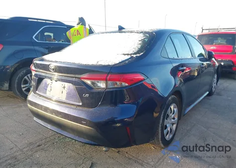 2020 Toyota Corolla Le z USA, uszkodzony, nr VIN 5YFEPRAE1LP064770